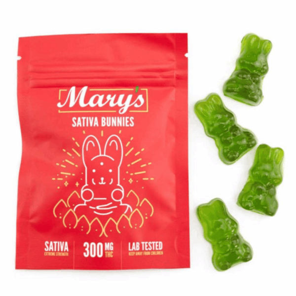 Mary's Sativa - 300mg THC - Bunnies