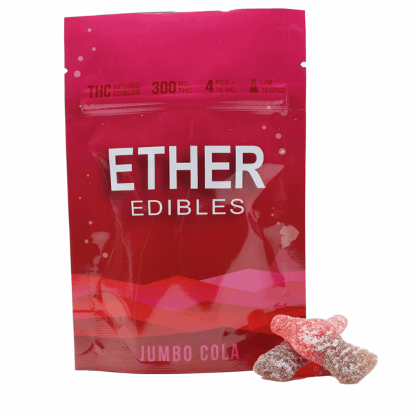 Ether Gummies - 300mg - Jumbo Cola - Bulk