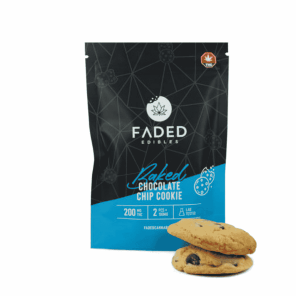 Faded Chocolate Chip Cookie - 200mg THC - 2 x 100mg