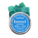 Boost Edibles - 150mg THC - Blue Raspberry Gummies - Bulk