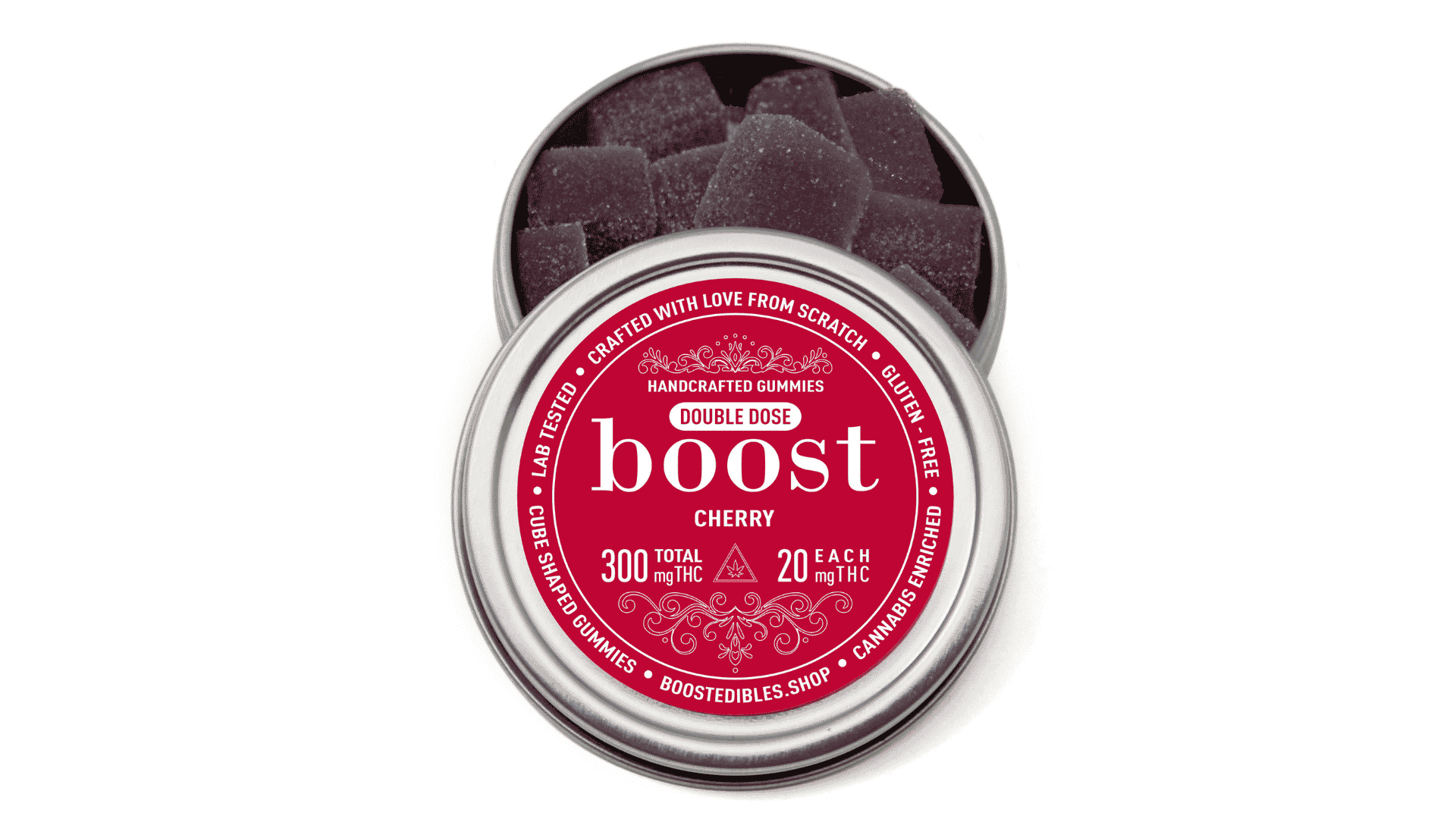 Better buds (3) Boost THC Edibles - 300mg - Cherry - Image 1