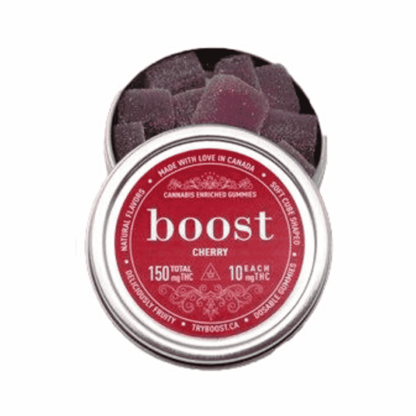 Boost Edibles - 150mg THC - Cherry Gummies - Bulk