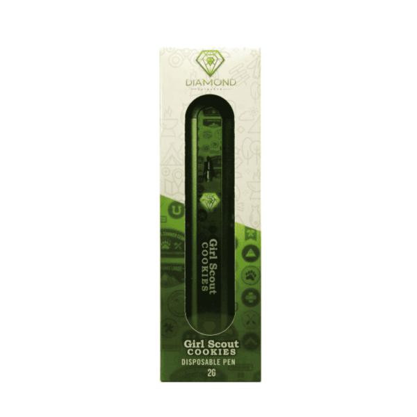 Diamond Concentrates Distillate Disposable Pen - 2g - Girl Scout Cookies - Bulk