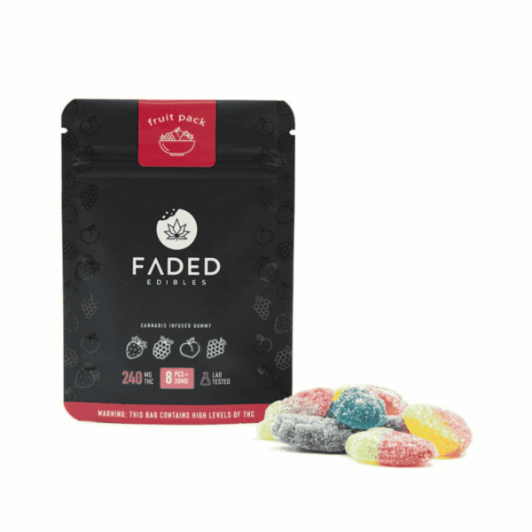 Faded Gummies - 240mg - Fruit Pack - Bulk