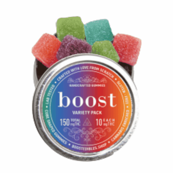 Boost Gummies -  150mg THC - Variety Pack