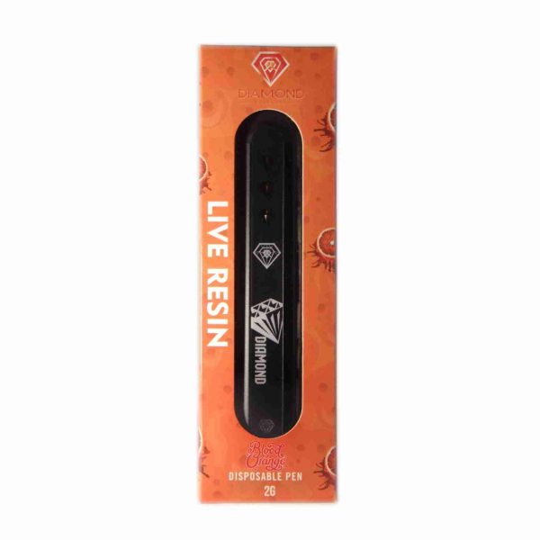 Diamond Concentrates Live Resin Disposable Pen - 2 Grams - Blood Orange - Bulk