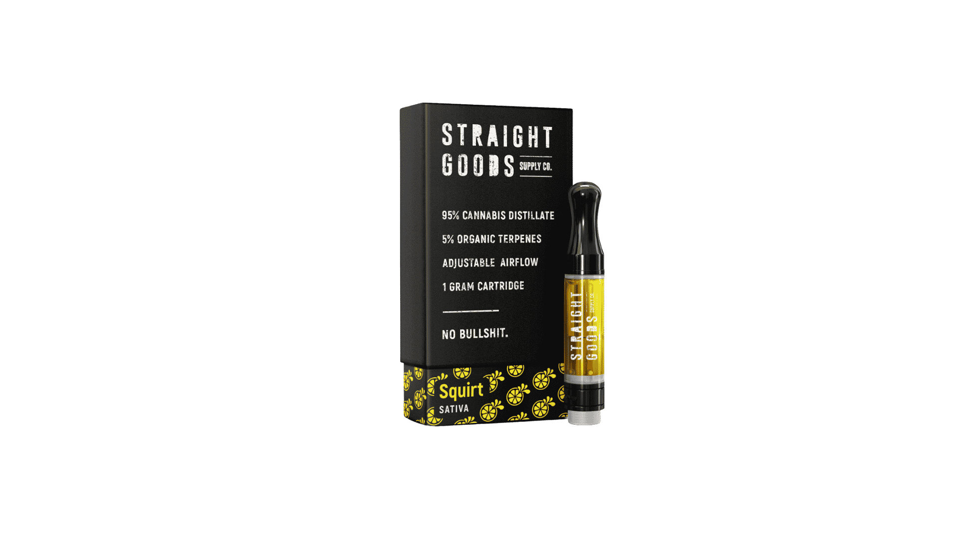 3 Straight Goods Supply Co. Cartridge - 1g - Squirt - Image 1