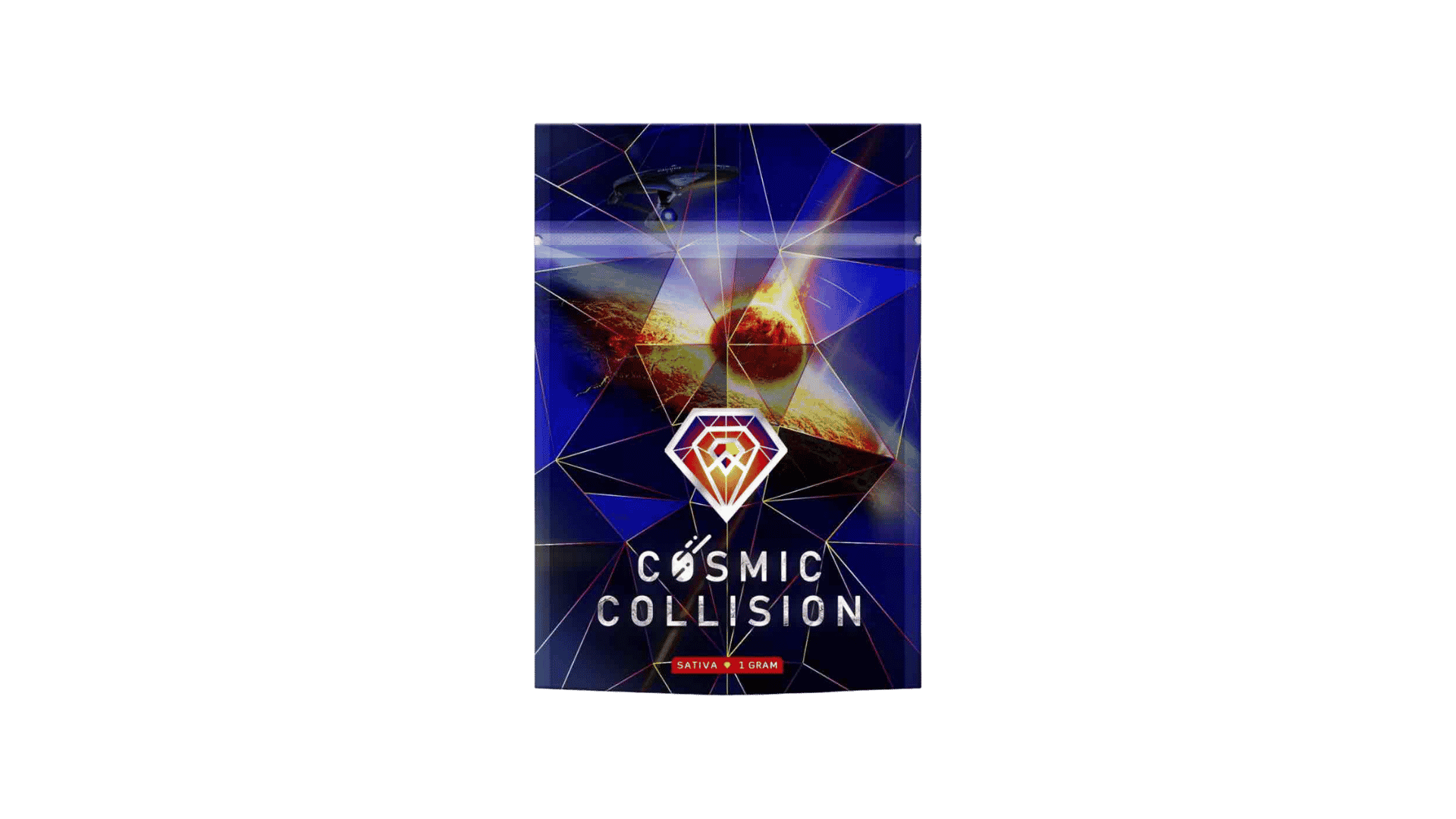 3 Diamond Concentrates Shatter - 1g - Cosmic Collision - Image 1