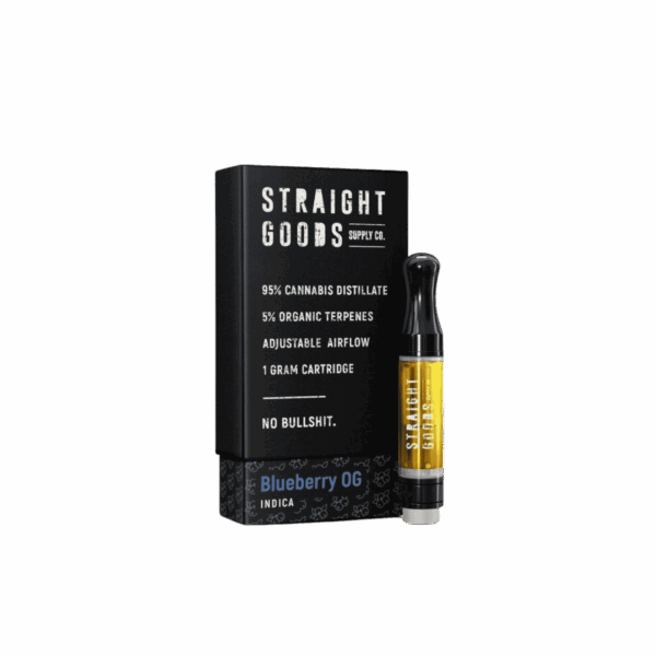 Straight Goods Supply Co. Cartridge  - 1g - Blueberry OG