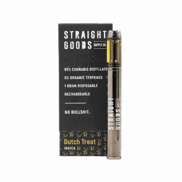 Straight Goods Supply Co. Distillate Disposable Pen - 1g - Dutch Treat