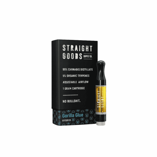 Straight Goods Supply Co. Cartridge  - 1g - Gorilla Glue