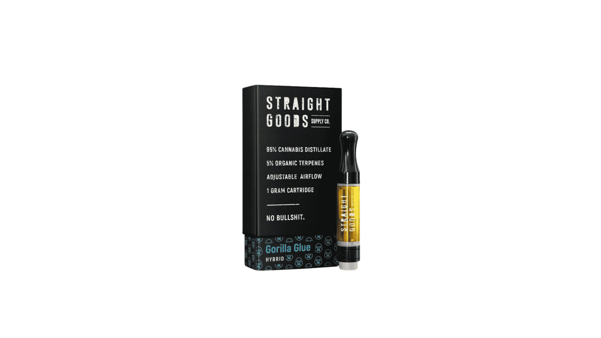 5 Straight Goods Supply Co. Cartridge - 1g - Gorilla Glue - Image 1
