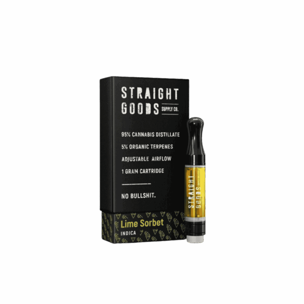 Straight Goods Supply Co. Cartridge  - 1g - Lime Sorbet
