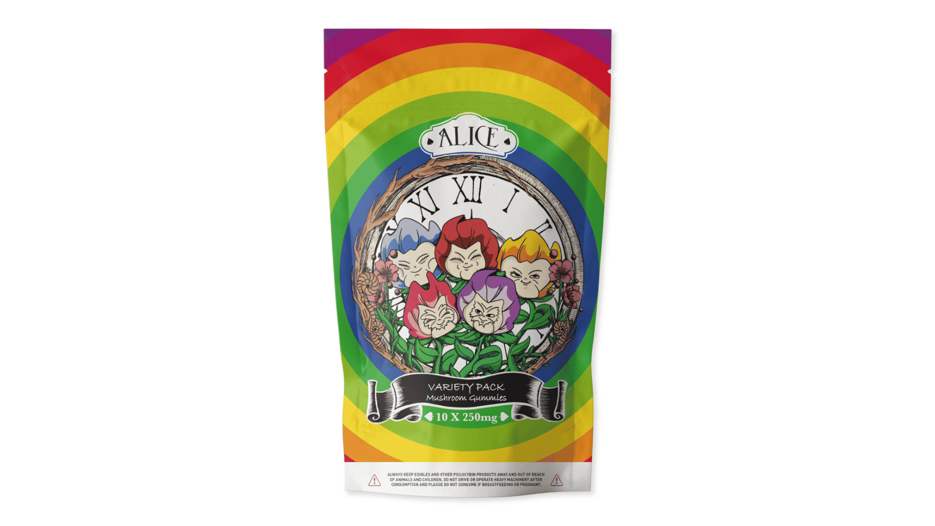 Untitled design (10) Alice - 2500mg Psilocybin - Variety Gummy Pack - Image 1