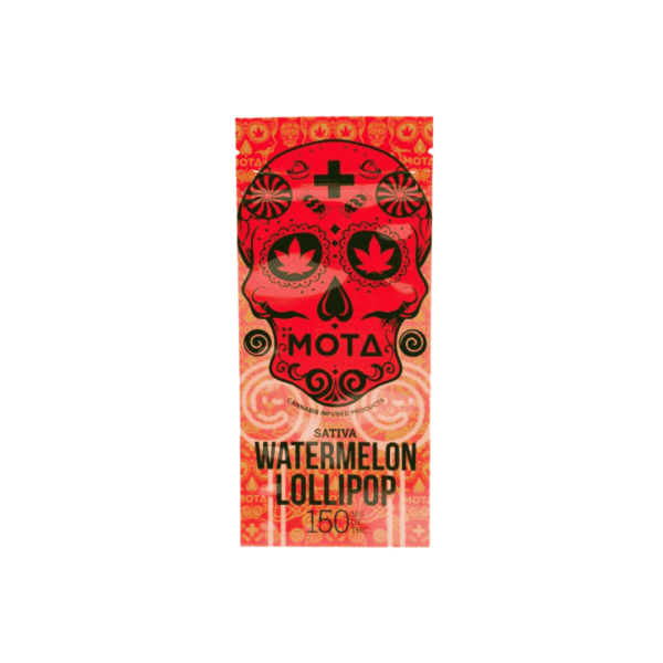 Mota Sativa Lollipop - 150mg THC - Watermelon