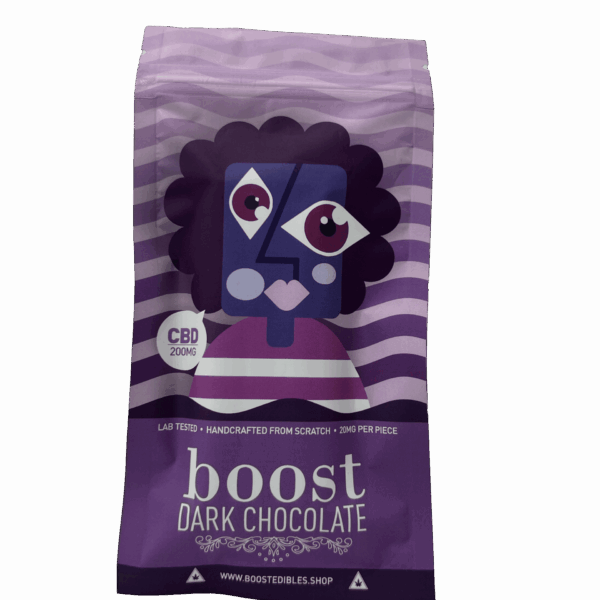 Boost CBD Edibles - 200mg - Dark Chocolate Bar