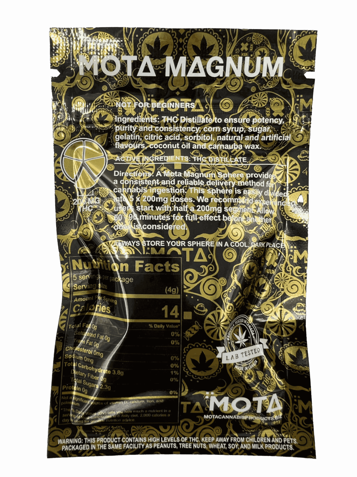 Mota Magnum Sphere - 1000mg THC - Image 2