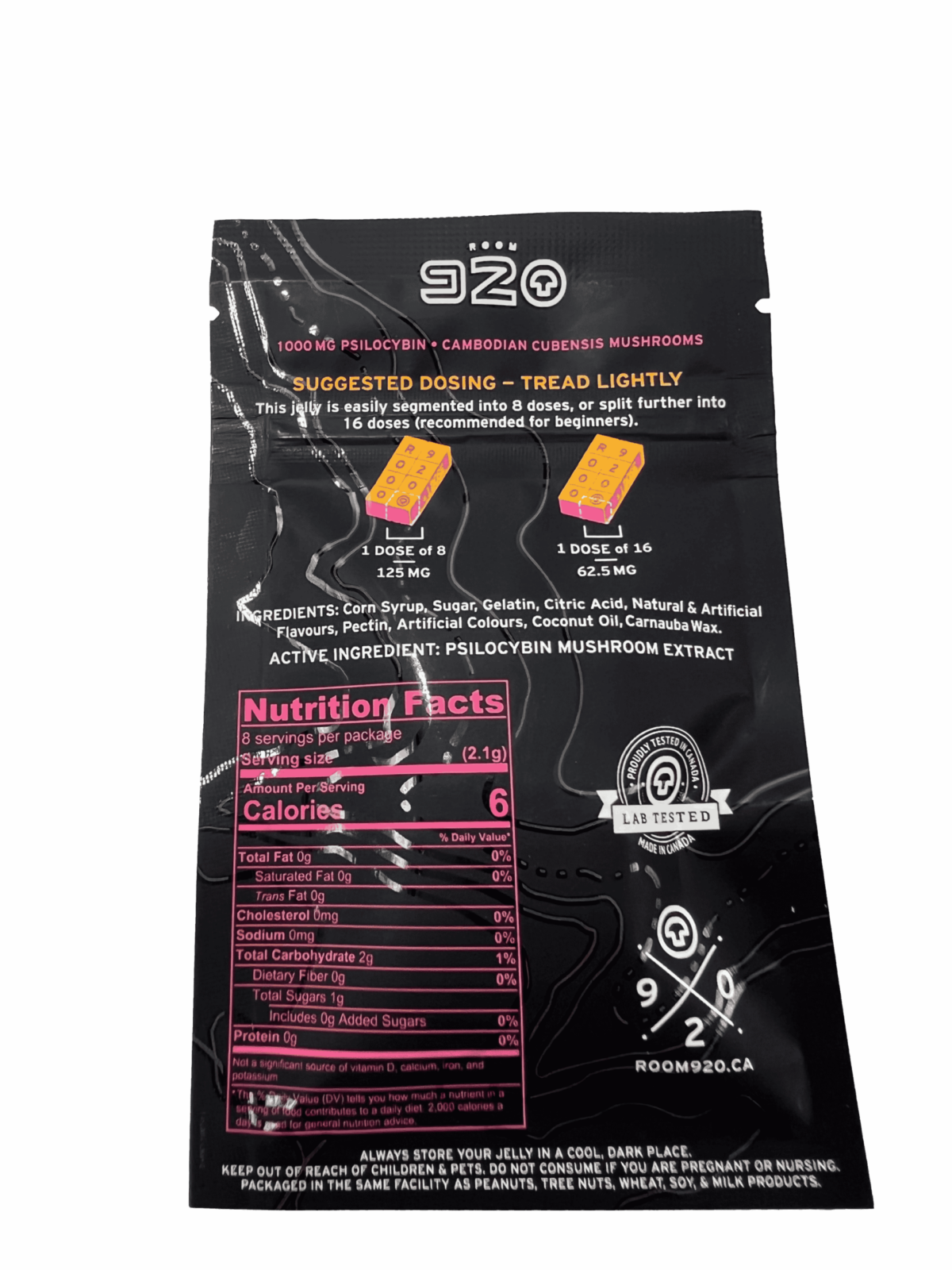 Room 920 Cambodian Cubensis Mushrooms - 1g - Cherry Jelly - Image 2