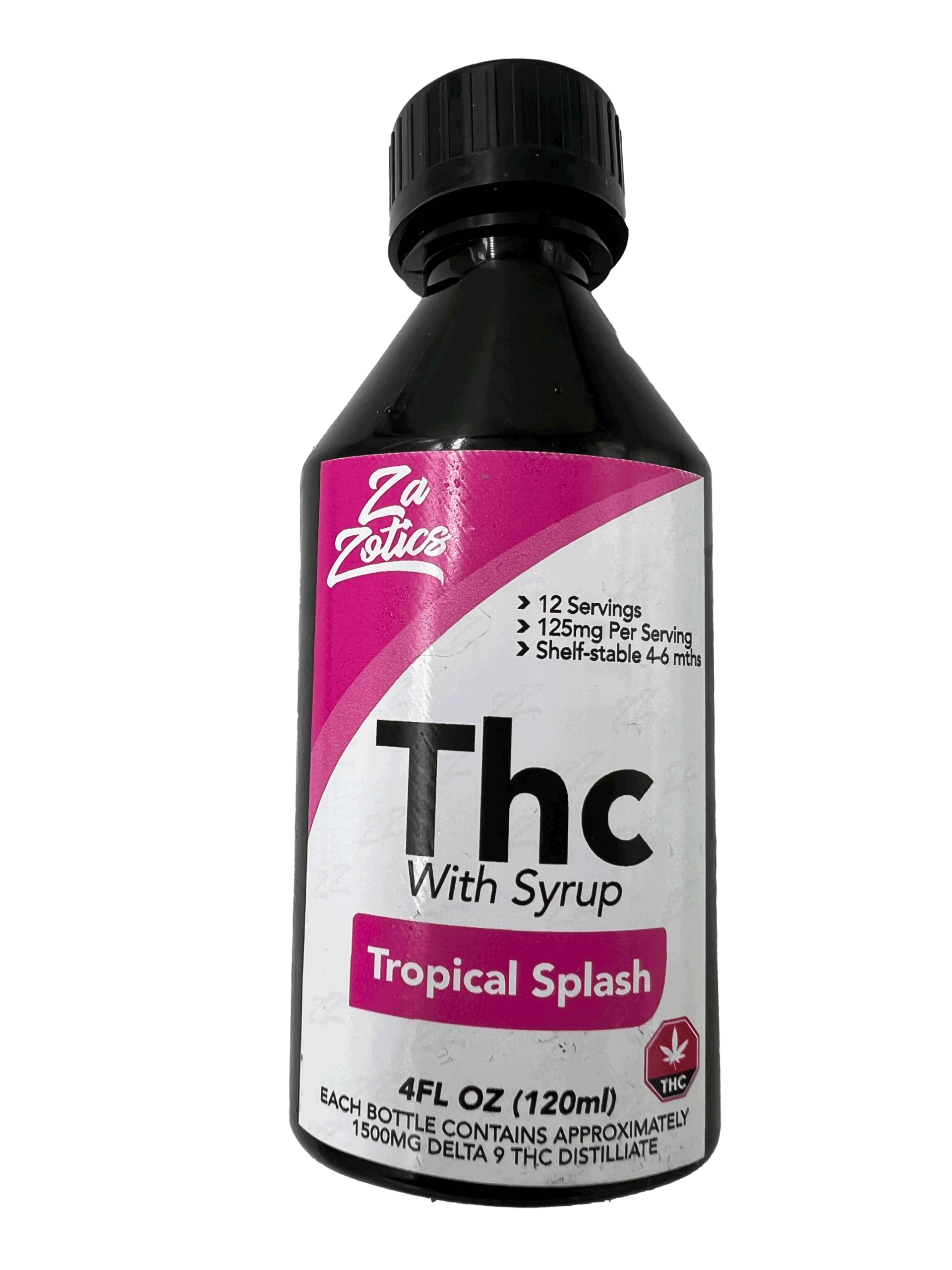 ZAZOTICTROPICALSPLASH Za Zotic Syrup - 1500mg - Tropical Splash - Image 1