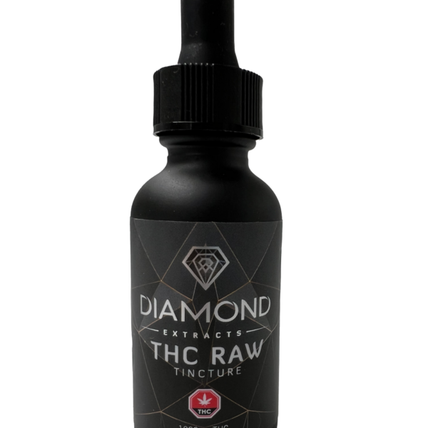 Diamond Concentrates THC Tincture - 1000mg - Raw Flavour