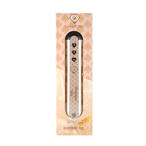 Diamond Concentrates Distillate Disposable Pen - 2g - Champagne Kush - Bulk