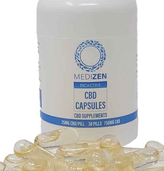MediZen CBD Capsules - 750mg