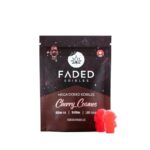 Faded Cannabis Co. Mega Dosed Astros – 600mg - Cherry Cosmos