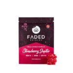 Faded Cannabis Co. Mega Dosed Astros – 600mg - Strawberry Jupiter