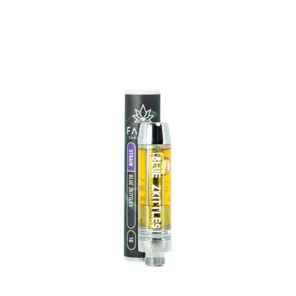Faded Cannabis Co. Full Spectrum THC Vape Cartridge - 1ml - Blue Zkittlez