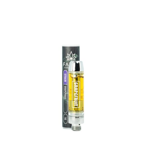 Faded Cannabis Co. Full Spectrum THC Vape Cartridge - 1ml - Grapefruit