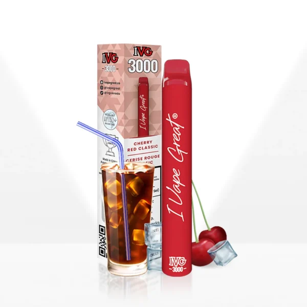 IVG - 3000 - Cherry Red Classic