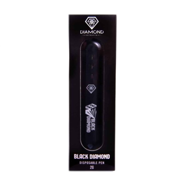 Diamond Concentrates Distillate Disposable Pen - 2g - Black Diamond - Bulk