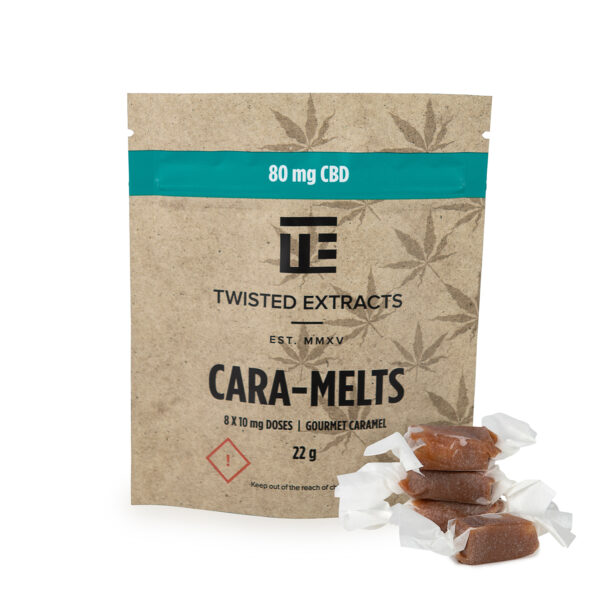 Twisted Extracts - 80mg CBD - Cara-Melts