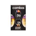 Straight Goods 2 In 1 Combos – 2 x 1 Gram Carts – Death Bubba (INDICA) x Lebanese Hashish (INDICA) Cartridge