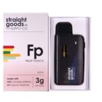 Straight Goods Disposable Pen – 3g - Fruit Punch (Sativa)