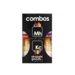 Straight Goods 2 In 1 Combos – 2 x 1 Gram Carts -  Melon Haze (SATIVA) x Kush Cake (INDICA)