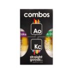 Straight Goods 2 In 1 Combos – 2 x 1 Gram Carts - Alien OG + Kush Cake