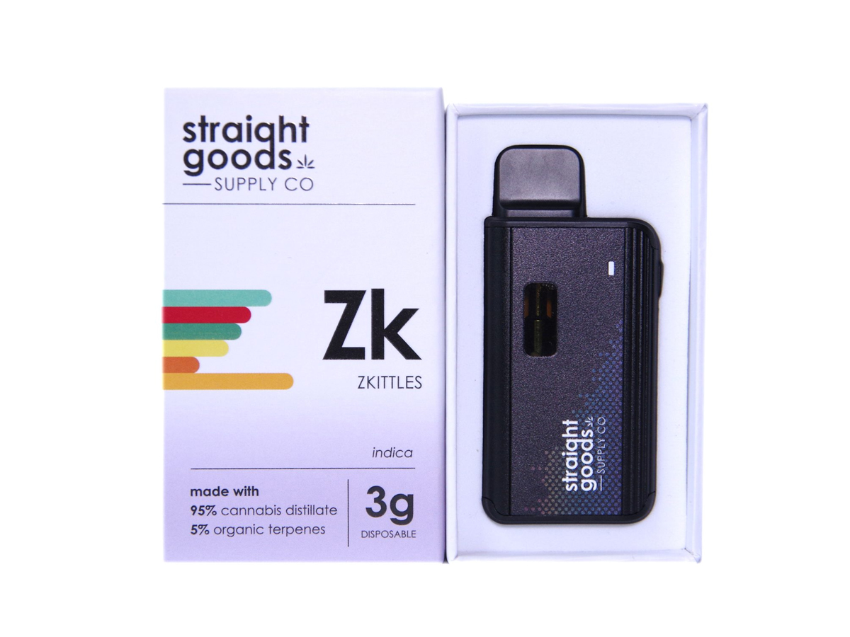 straight-goods-skittlez Straight Goods Disposable Vape Pen – 3g - Image 1