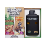 Straight Goods Dual Chamber Vape – 3g + 3g - Cookies Kush x Donkey Butter - 6 Gram THC