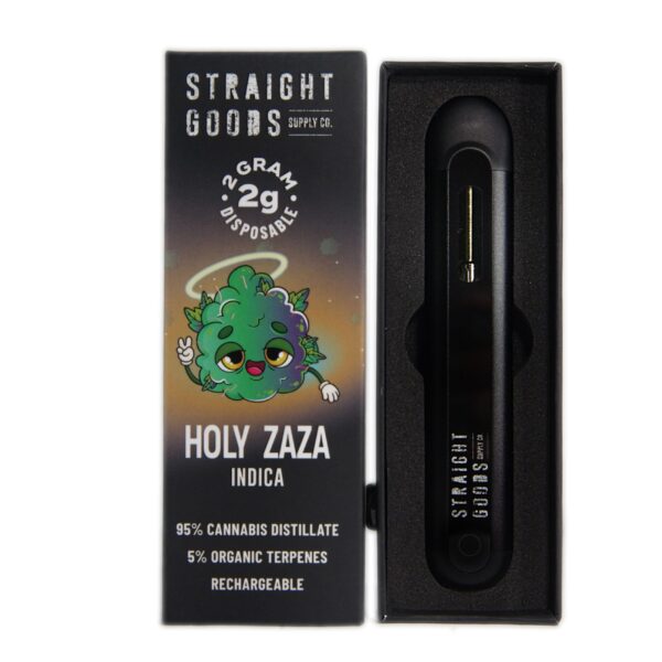 Straight Goods Supply Co. Distillate Disposable Pen - 2g -  Holy Zaza
