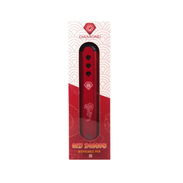 Diamond Concentrates Distillate Disposable Pen - 2g - Red Dragon - Bulk
