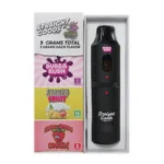 Straight Goods Triple Chamber Vape – 3g + 3g + 3g – Bubba Kush x Stoned Fruit x Strawberry Cough – 9 Gram THC
