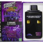 Straight Goods Dual Chamber Vape – 3g + 3g - Juicy Blueberry x Purple Urkle - 6 Gram THC