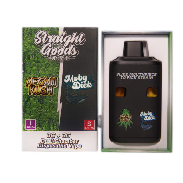 Straight Goods Dual Chamber Vape – 3g + 3g - Stoned Fruit x Red Lebanese Hashish - 6 Gram THC
