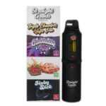 Straight Goods Triple Chamber Vape – 3g + 3g + 3g – Grand Daddy Purple x Apple Fritter x Moby Dick – 9 Gram THC
