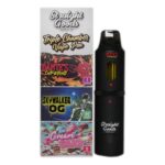 Straight Goods Triple Chamber Vape – 3g + 3g + 3g – Dante's x Skywalker OG x Ice Cream Cake – 9 Gram THC