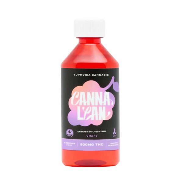 Euphoria Cannabis – Canna Lean THC Syrup - 900mg THC