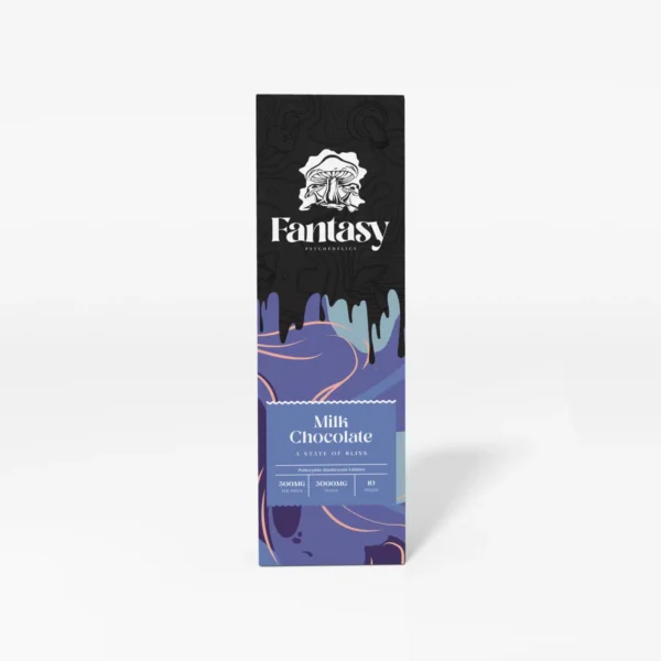 Fantasy Psilocybin Chocolate Bars - 3000mg - Milk Chocolate