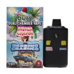 Burn Dual Chamber Vape – 3g + 3g - Indica Cream x Wedding Crashed - 6 Gram THC