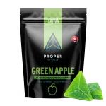 Proper Triangles 1080 mg Live Resin Gummies - Sativa - Green Apple